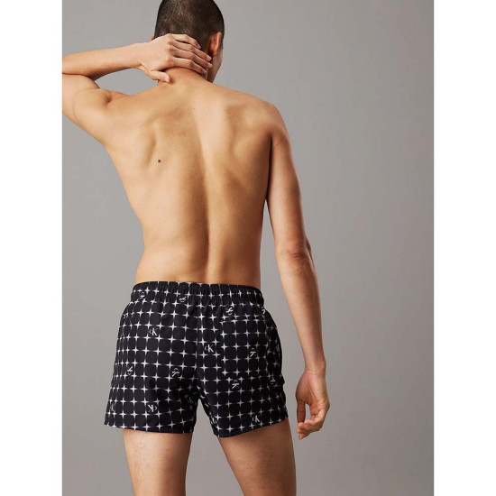 Calvin Klein Ανδρικό μαγιό Short Drawstring Swim Shorts - CK Monogram